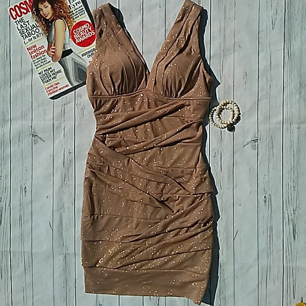 Body Central Ruched Dress Cocktail,Wedding,Formal